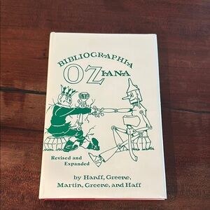 Bibliographia Oziana Revised Edition Hardcover Book w/ Dust Jacket